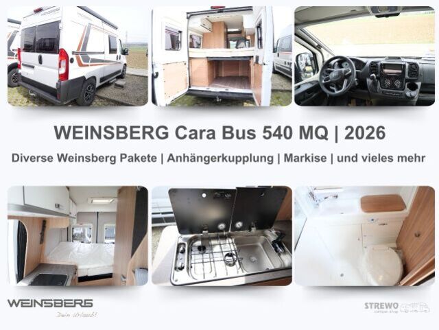 Meilleure offre du Marché du caravaning: Weinsberg CaraBus 540 MQ, van/fourgon vitré, CHF 70'350.–, véhicules neuf